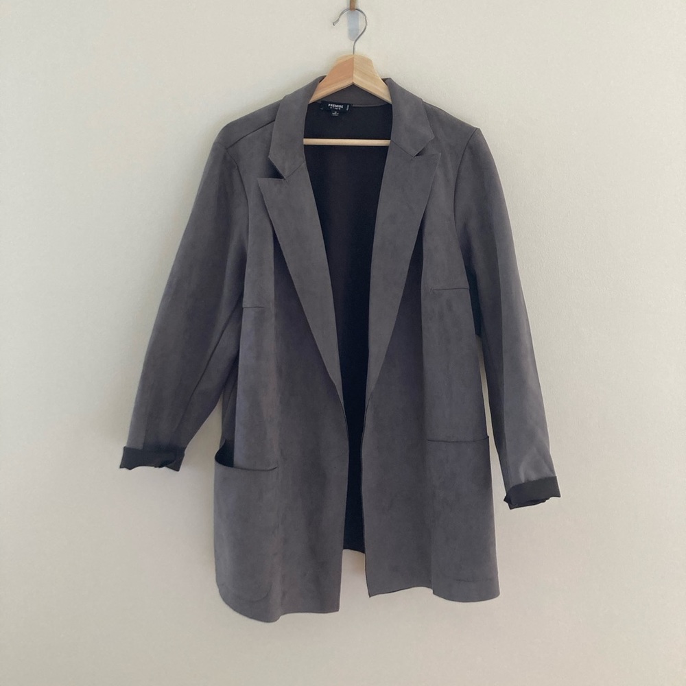 Suede blazer, perfect condition